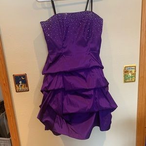 Special Occasion Formal Dress with Rhinestones